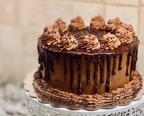 chocolate cake, company names and naming